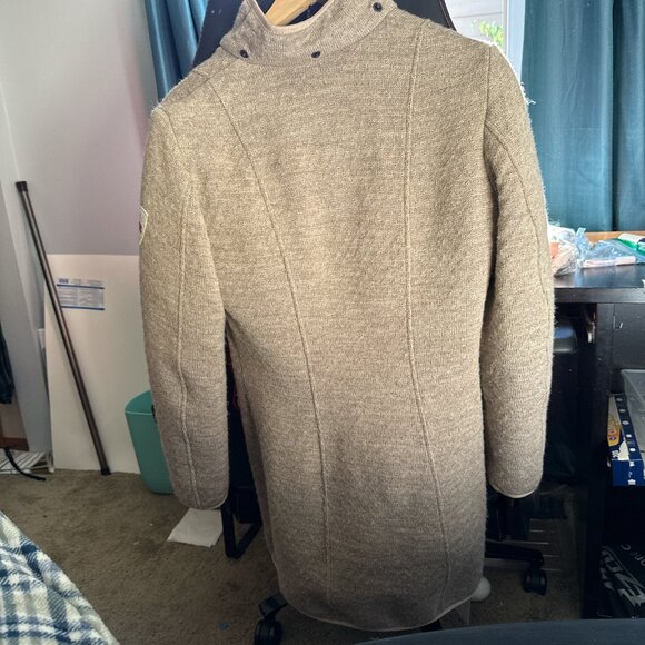 dale of norway cream wool ski jacket -sm - Picture 4 of 4